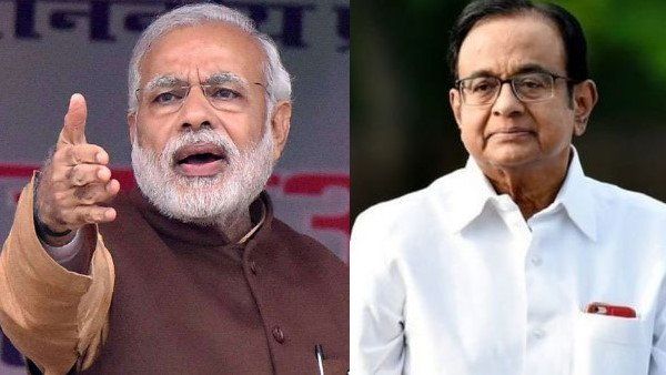 પી ચિદંબરમે પીએમ મોદી પર કર્યો કટાક્ષ, કહ્યું- અચાનક જ કેમ પૂર્વ બીજેપી સરકારને દોષ આપવા લાગ્યા પીએમ મોદી?