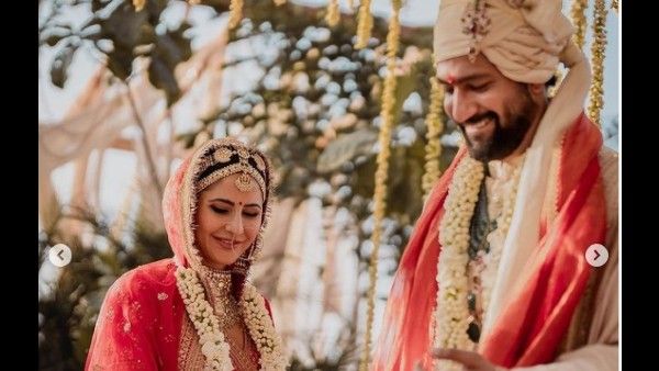 વિકી અને કેટરીનાની રિસેપ્શન પાર્ટી