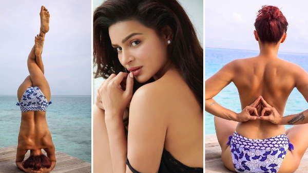 આશકા ગોરડિયાએ ટૉપ પહેર્યા વિના કર્યા યોગ તો ફેન્સના દિલની ધડકનો વધી, જુઓ હૉટ ફોટા