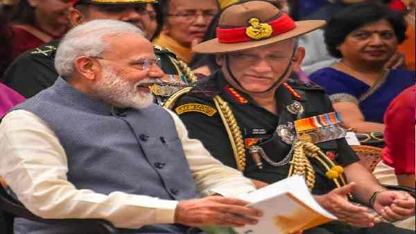 જનરલ બિપિન રાવત ભારતના પ્રથમ CDS હતા