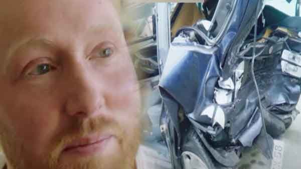 કાર જોરથી અથડાઈ