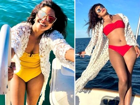 સ્વિમ સૂટમાં પ્રિયંકા ચોપરા