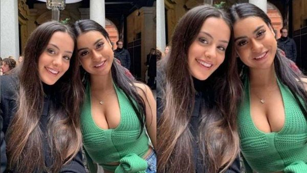 હોટ ડીપ નેક ડ્રેસ પોઝ આપતી જોવા મળી ન્યાસા દેવગન, ફોટો જોઈને ફેન્સની આહ નીકળી ગઈ!