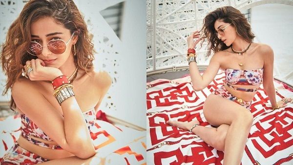 અનન્યા પાંડે માલદીવમાં વેકેશન ઈન્જોય કરી રહી છે, રેડ બિકીનીમાં કિલર પોઝ આપ્યા!