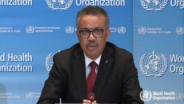 WHOના વડાએ આશા કરી વ્યક્ત