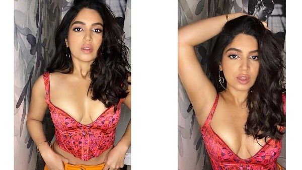 હોટ ડીપ નેક રેડ શોર્ટ ટોપમાં ભૂમિ પેડનેકર, ફોટોએ સોશિયલ મીડિયા પર ધૂમ મચાવી!