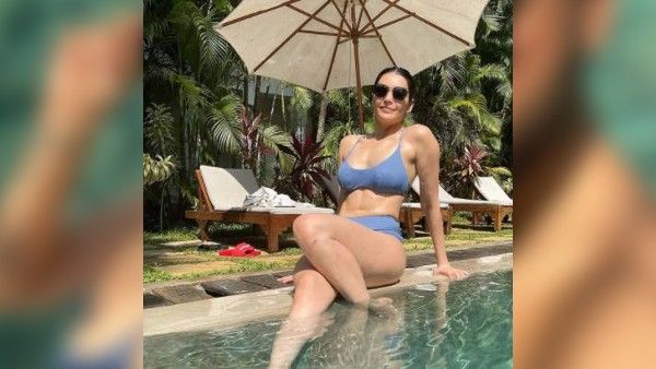 પૂલમાં મસ્તી કરતા જોવા મળ્યા પૂલમાં મસ્તી કરતા જોવા મળ્યા