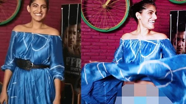 સેક્રેડ ગેમ્સ એક્ટ્રેસે કેમેરા સામે ડ્રેસ ઉંચો કર્યો, નજારો જોઈને દંગ રહી ગયા ફેન્સ!