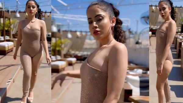 ઉર્ફી જાવેદે પહેર્યા એવા કપડા, Video જોઈને યુઝરનુ ચકરાઈ ગયુ માથુ, કહ્યુ - મને લાગ્યુ ન્યૂડ છે