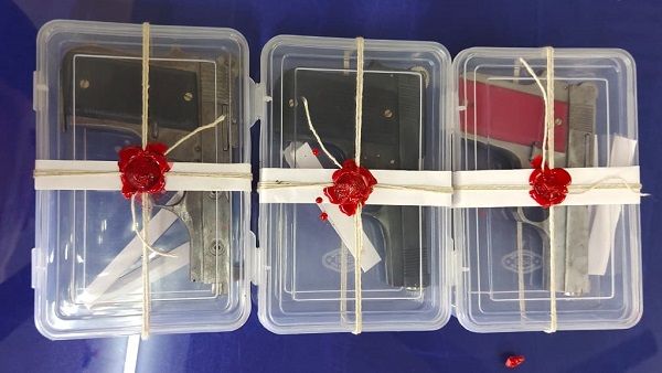 અપહરણના ઈરાદે મધ્યપ્રદેશથી લાવવામાં આવેલા હથિયાર સાથે એકની ધરપકડ, બે પિસ્તોલ મળી આવી!