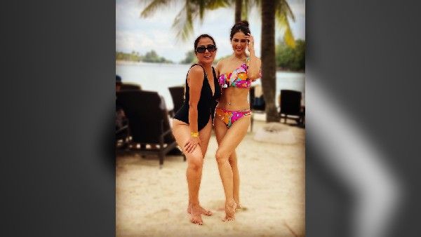 કિમનો બિકીની લુક