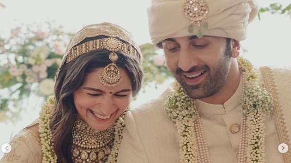 આલિયા અને રણબીરના લગ્નનો પહેલો ફોટો
