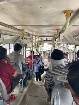 પરિવહન મંત્રીએ કહ્યું - જોઈને આનંદ થયો પરિવહન મંત્રીએ કહ્યું - જોઈને આનંદ થયો