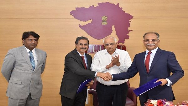 મુખ્યમંત્રી ભૂપેન્દ્ર પટેલની ઉપસ્થિતિમાં ત્રિ-પક્ષીય સમજૂતી કરાર કરવામાં આવ્યા