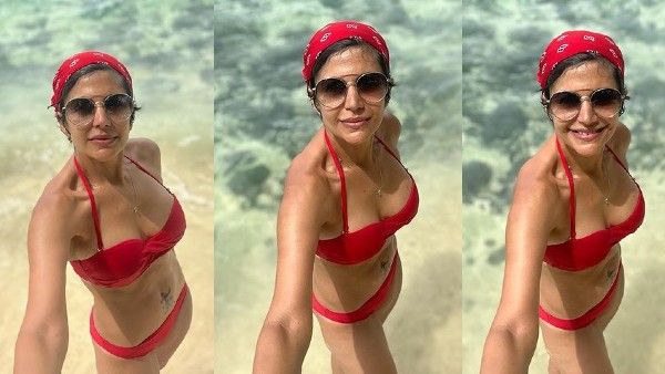 મંદિરા બેદીનો બિકીની લૂક વાયરલ, ટુ-પીસમાં બોલ્ડ પોઝ આપ્યા!