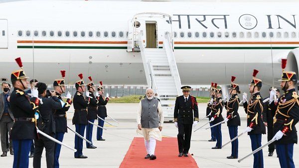 ત્રણ દિવસના યુરોપ પ્રવાસ પછી પીએમ મોદી ભારત માટે રવાના