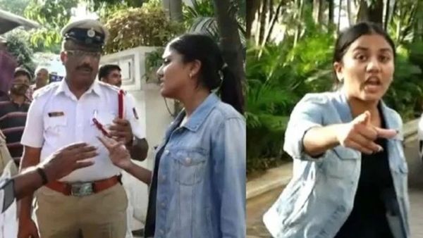 'તે કાર કેવી રીતે રોકી? મારા બાપા ધારાસભ્ય છે', BJP MLAની દીકરીની પોલીસે ઉતારી હેકડી