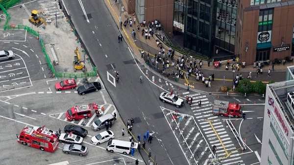 શિંજો આબેને ગોળી મારનાર શંકાસ્પદ વ્યક્તિની ધરપકડ, પોલિસે જપ્ત કર્યુ હથિયાર