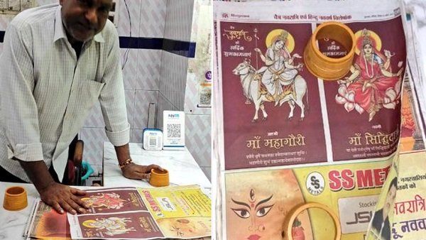 હિંદુ દેવી-દેવતાઓના ફોટા પર ચિકન વેચતો હતો તાલિબ હુસેન, ધરપકડ કરવા ગયેલી પોલિસ પર કર્યો હુમલો