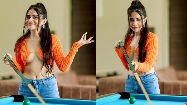 ઉર્ફી જાવેદના ફ્રંટ કટ ડ્રેસમાં દેખાયુ બધુ જ, લોકોએ કહ્યુ - બસ દોરી ખોલવાની વાર