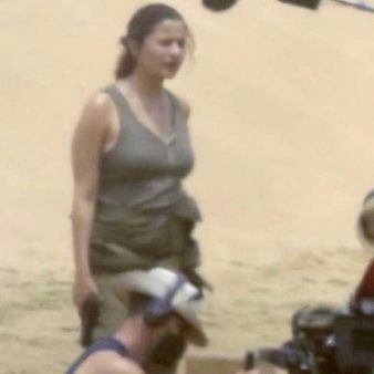 ફિલ્મના શેટથી ફોટો લીક