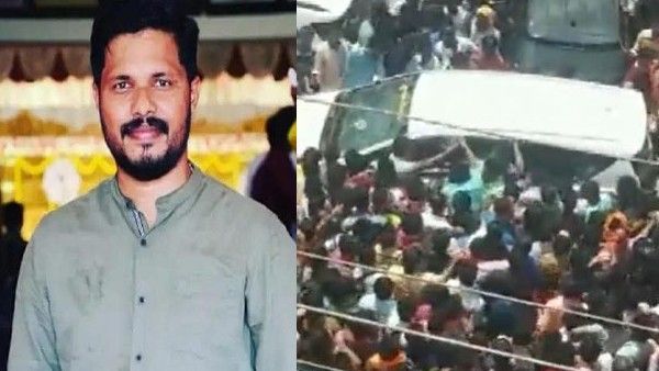 કર્ણાટક: BJYM કાર્યકર્તાની હત્યા બાદ હંગામો, પ્રદર્શનકારીઓએ કરી BJP સાંસદની ગાડીમાં તોડફોડ