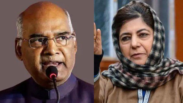 રાષ્ટ્રપતિ રામનાથ કોવિંદ પર ભડકી મહેબૂબા મુફ્તી- પૂર્વ રાષ્ટ્રપતિએ ફક્ત બીજેપીના એજંડા પુરા કર્યા