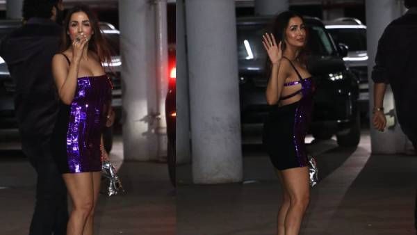 મલાઈકાએ એકદમ બોલ્ડ ડ્રેસ પહેર્યો હતો