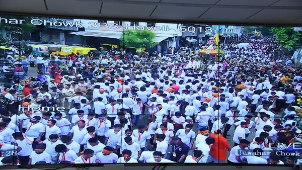 CM ડેશબોર્ડની વીડિયો વોલ પર કર્યું મોનિટરિંગ CM ડેશબોર્ડની વીડિયો વોલ પર કર્યું મોનિટરિંગ