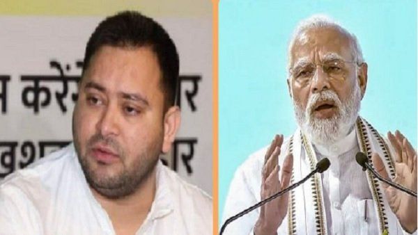 પીએમે તેજસ્વીને કહ્યું 'થોડું વજન ઓછું કરો'