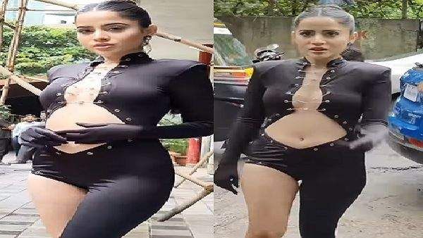 આગળથી ખુલ્લુ ટૉપ પહેર્યુ