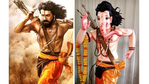 અલ્લૂરી સીતારમણના લુકમાં ગણપતિ બાપ્પા