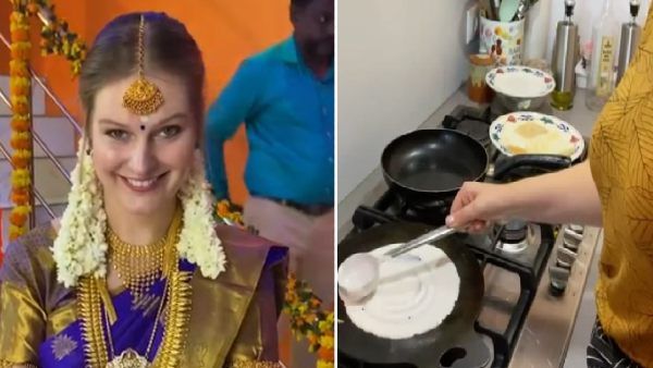 Video: દીકરાને ગમી ડચ ગર્લ તો માએ બનાવી દીધી સાઉથ ઈન્ડિયન, જુઓ વહુને કેવી રીતે આપી 'સ્પેશિયલ ટ્રેનિંગ'