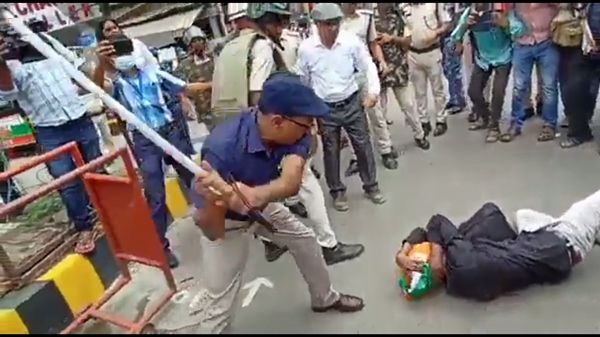 લાઠીચાર્જમાં અનેક ઉમેદવારો ઘાયલ