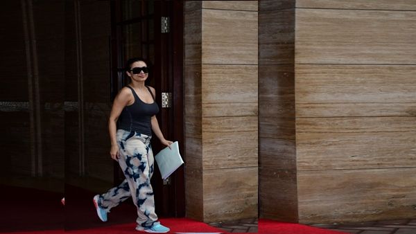 મલાઈકા અરોરાએ પ્રિન્ટેડ પેન્ટ પહેર્યું