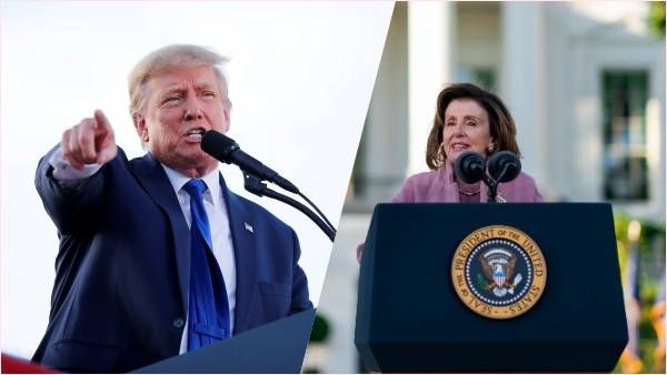 ટ્રમ્પે નેન્સી પેલોસીને પાગલ કહ્યાં ટ્રમ્પે નેન્સી પેલોસીને પાગલ કહ્યાં