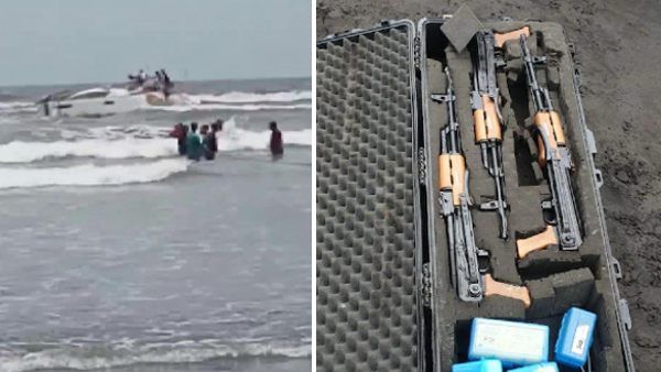 મુંબઈ પર હુમલાનું છડયંત્ર? રાયગઢ બીચ પર AK 47 અને કારતુસ સાથે બોટ મળી, બોટ વિદેશી હોવાનો દાવો!