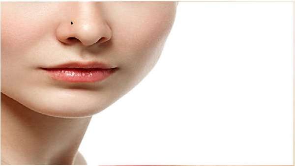 નાક પર તલ