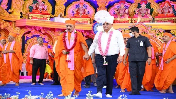 રાજ્યની વિકાસાત્રાને આગળ વધારવા માટે ધર્મ સંતોનું હરહંમેશ માર્ગદર્શન મળતું રહ્યું છે: ભૂપેન્દ્ર પટેલ