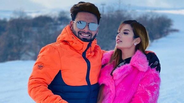 રિષભ પંત - ઈશા નેગી