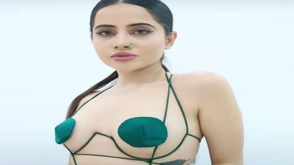 ગ્રીન ડ્રેસમાં ઉર્ફી જાવેદ