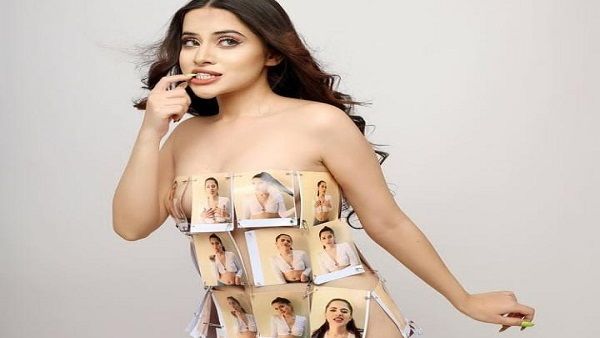 તસવીરોમાંથી બનાવ્યો ડ્રેસ