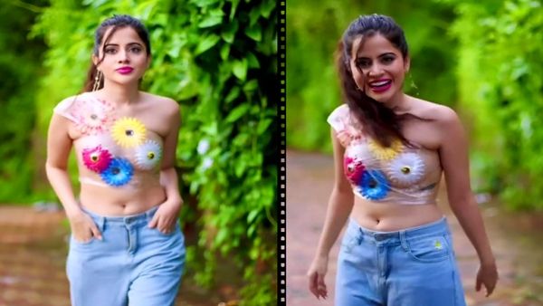 હવે ઉર્ફી જાવેદે પહેર્યો આવો ડ્રેસ, બંને પગ બાંધીને બનાવ્યો આવો વીડિયો