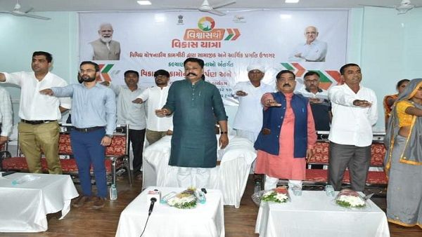 રાધનપુરમાં વિવિધ વિકાસ કામોનું લોકાર્પણ કરાયુ!