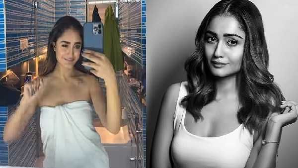 આશ્રમની બબીતાએ શેર કર્યો બાથરૂમ વીડિયો, ટાવલ પહેરી આપ્યો હોટ સીન