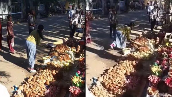 લખનઉ: કોણ છે એ મહિલા જેણે ગરીબોના દીવા ફોડ્યા, પોલીસે લીધી એક્શન