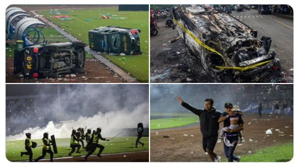 સ્ટેડિયમની અંદર 34 લોકોના મોત