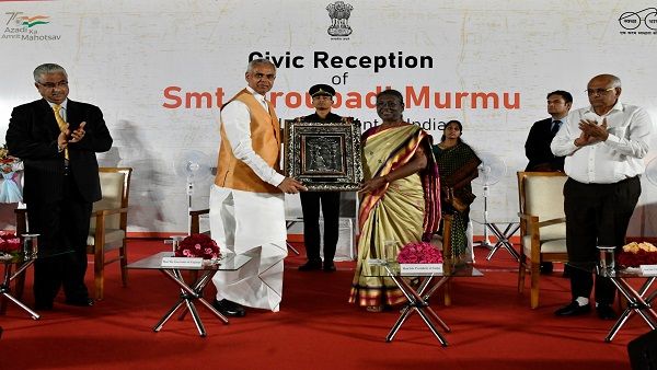 રાષ્ટ્રપતિ દ્રોપદી મુર્મુજીના હસ્તે રૂ. ૧૬૪ કરોડના ૧૧ શૈક્ષણિક વિકાસ પ્રકલ્પોનું ઈ-લોકાર્પણ અને ઈ-ખાતમુહૂર્ત