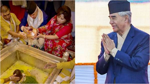 નેપાળના વડાપ્રધાન શેર બહાદુર દેઉબા