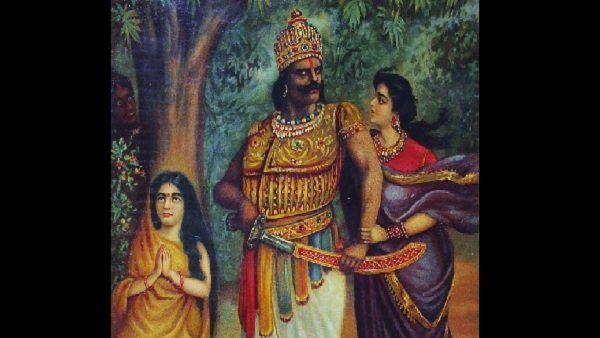 સીતાનુ અપહરણ કરી કર્યુ અધર્મ